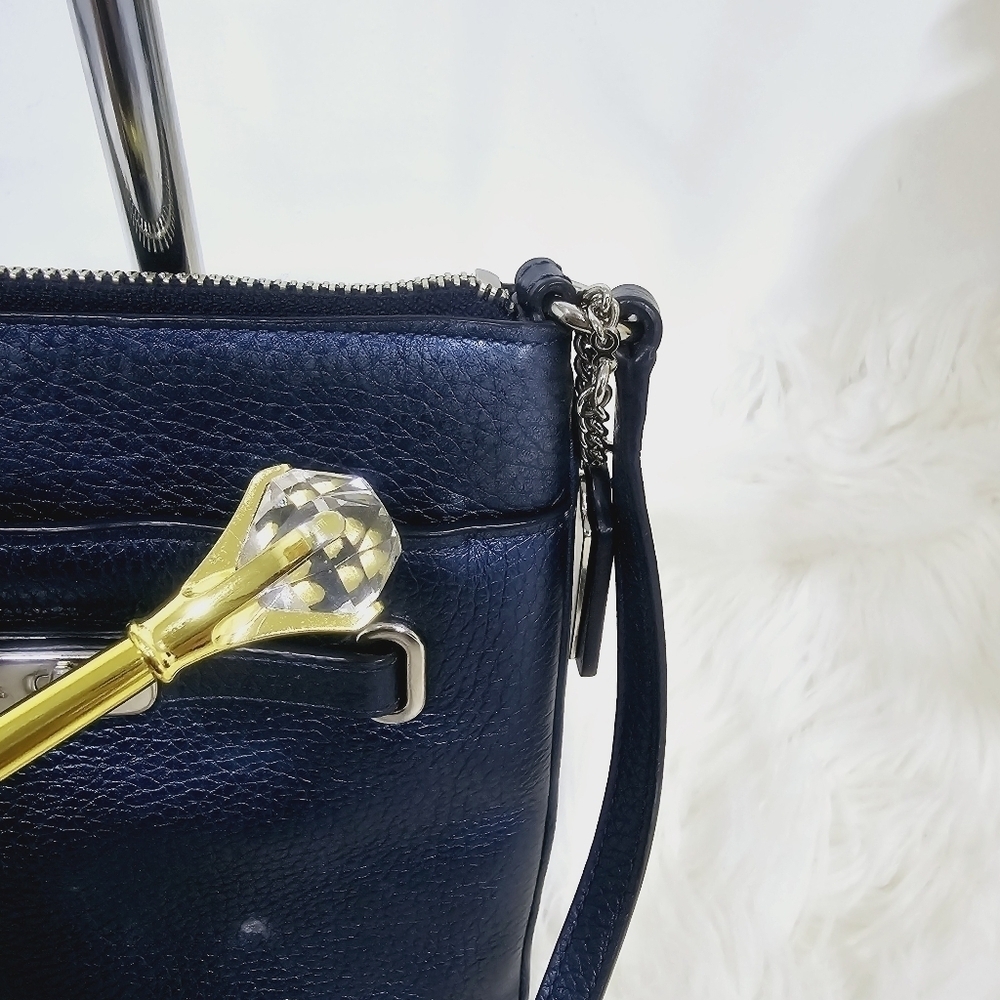 Coach blue crossbody - Picture 6 of 17